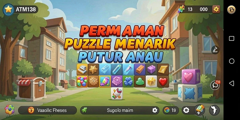 Tampilan gameplay ATM138 yang menantang dan menarik.