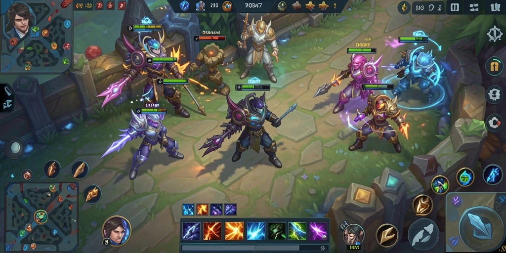 Tampilan seru gameplay DORA77 yang penuh aksi.