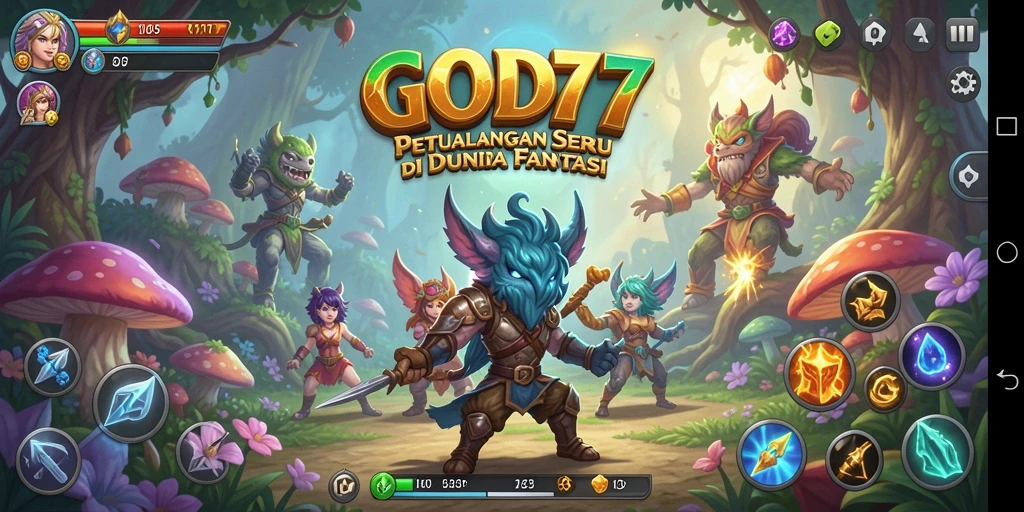 Gameplay GOD77 menampilkan aksi petualangan yang mendebarkan dan visual yang menawan.