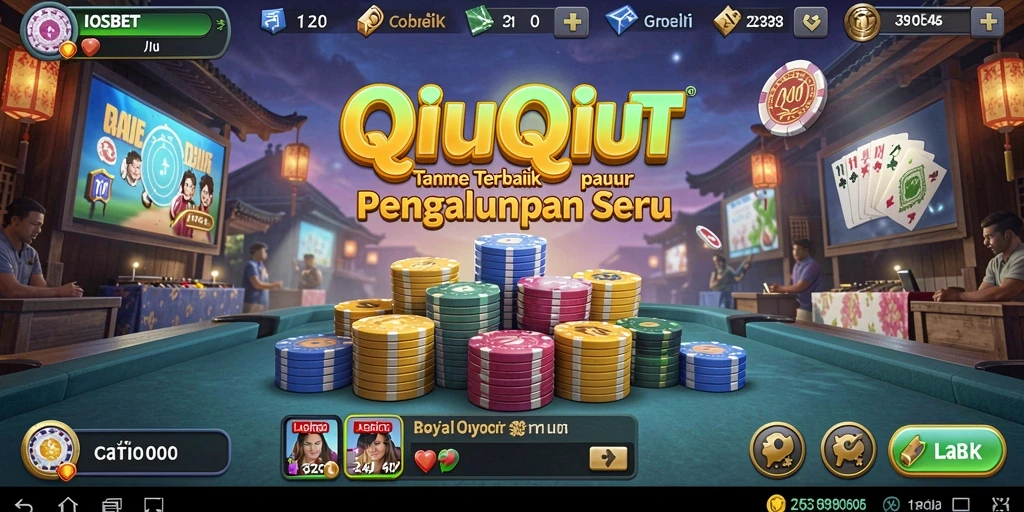 Tampilan gameplay seru QiuQiu di IOSBET.