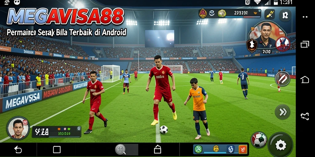 Screenshot gameplay mendebarkan dari <strong>MEGAVISA88</strong> yang menampilkan aksi di lapangan.