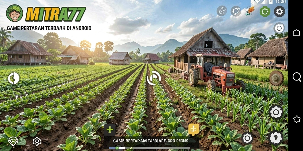 Tampilan gameplay MITRA77 yang menakjubkan dan menyenangkan.