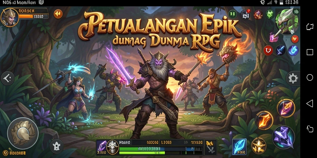 Tampilan gameplay N06 yang seru dan mendebarkan.