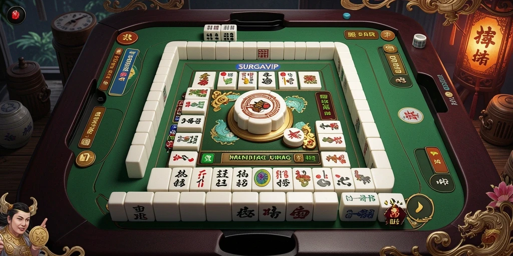 Tampilan gameplay SURGAVIP yang menarik dan menantang.